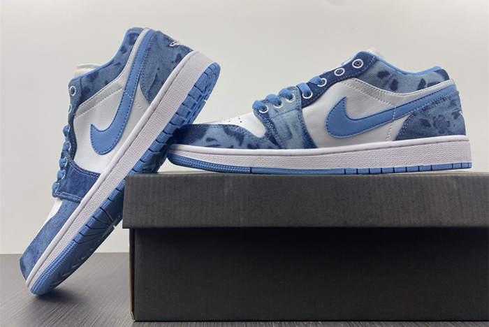 Air Jordan 1 Low Washed Denim DM8947-100