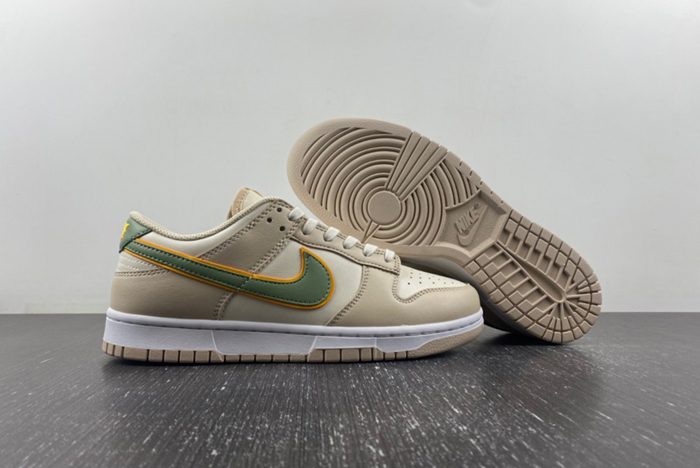 Nike Dunk Low Pale Ivory Oil Green FQ6869-131