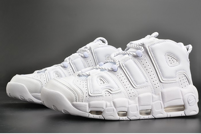 Nike Air More Uptempo "Triple White" mens 921948-100