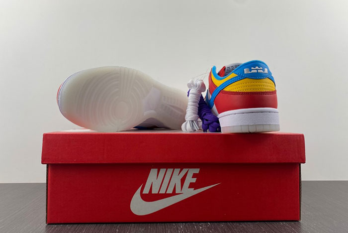 LeBron James x Nike Dunk Low “Fruity Pebbles” DH8009-600