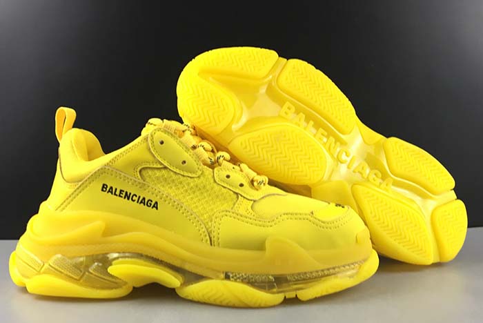 BALENCIAGE TRIPLE TRAINER ‘YELLOW 544351 W09O1 6501