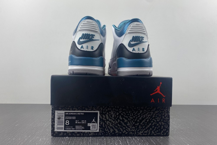 Air Jordan 3 AJ3 Lightning Blue 136064-660