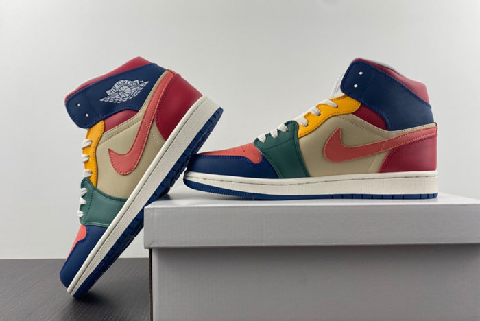 Jordan 1 Mid SE Multi Color (2022) DN3738-400