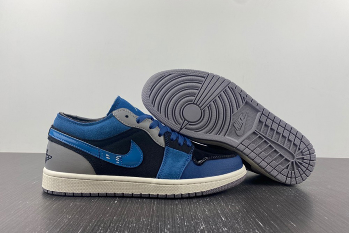 Air Jordan 1 Low Craft Navy  DR8867-400