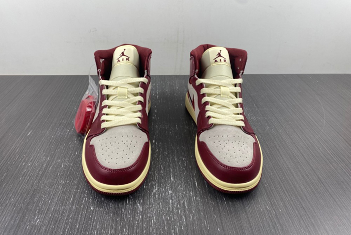 Jordan 1 Mid SE Tiki Leaf Team Red DZ2820-601