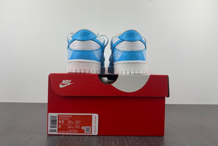 Nike Dunk Low “TRIPLE WHITE” DD1503-109