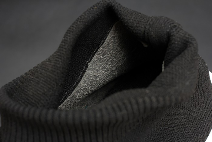 Balenciaga Stretch Mesh High Top Sneaker Black White