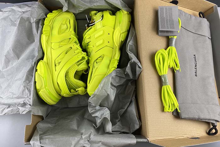 BALENCIAGA SNEAKER UNI-MATTE FULL COLOR/NOT WASH LIME 542023 W2LA1 3501