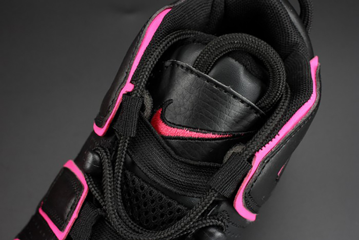 Nike Air More Uptempo GS "Hyper Pink" black/ pink womens 415082-003