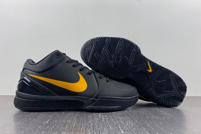 Nike Kobe 4 Protro Black University Gold FQ3544-001