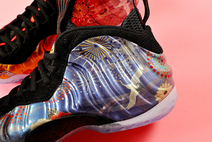 NIKE AIR FOAMPOSITE ONE LNY QS "LUNAR NEW YEAR 2018" AO7541-006