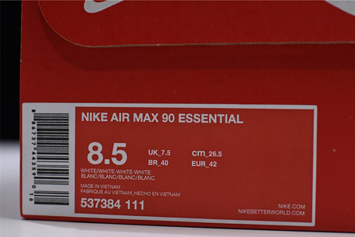 Nike Air Max 90 Essential | White 537384-111