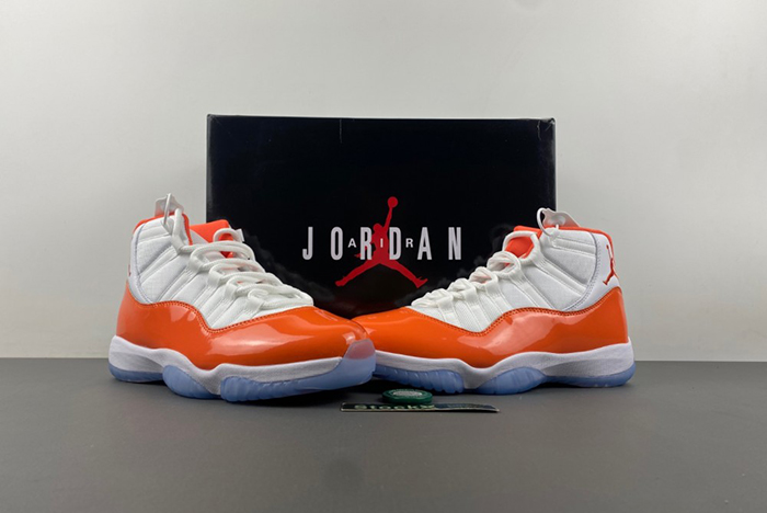 Air Jordan 11 orange 378037-002