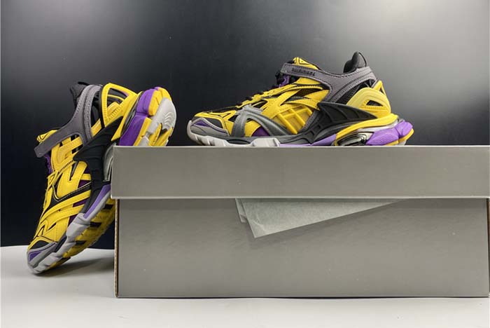 Balenciaga TRACK 2 OPEN SNEAKER YELLOW/BLACK W2GN1 2027