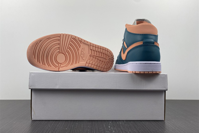 Jordan 1 Mid Dark Teal Green AJ1