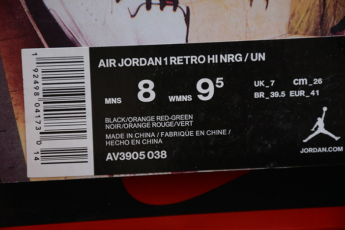 Air Jordan 1 High OG "Solefly Friends & Family" - AV3905-038