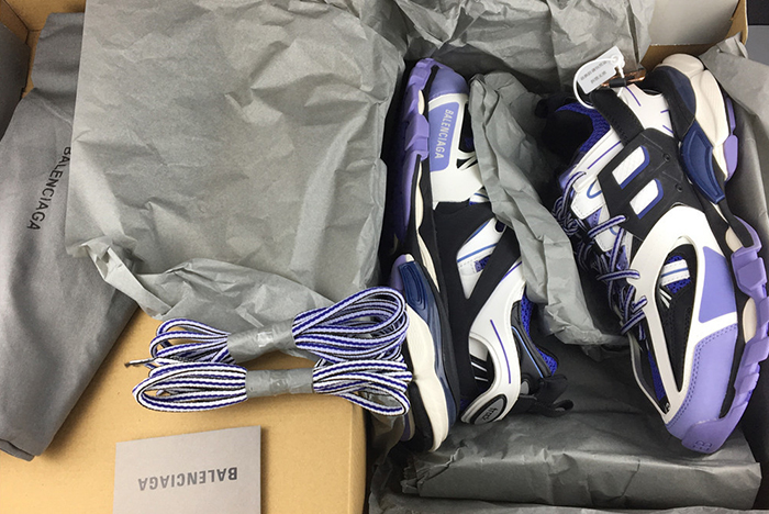BALENCIAGA TRACK PURPLE WHITE GREY 542023 W1GB1 8322