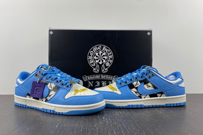 (Nike) Dunk Low Chrome Hearts DD1503-100