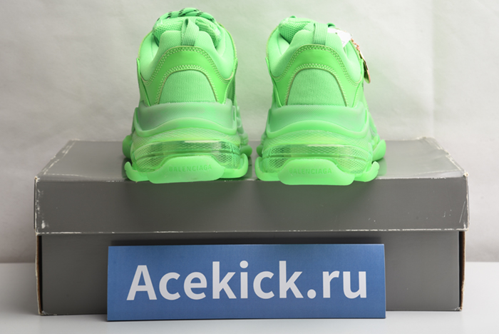 BALENCIAGA TRIPLE S NEON GREEN - 541624 W09OL 3801