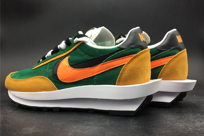 NIKE LD WAFFLE SACAI GREEN MULTI - BV0073-300