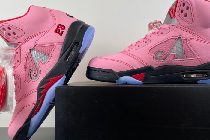 Awake NY x Air Jordan 5 Arctic Pink DV4982-600