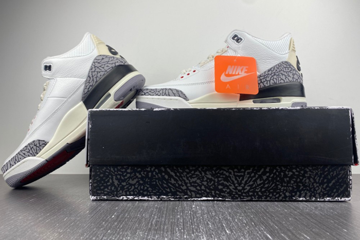 Air Jordan 3 White Cement Reimagined Shoes 2023  DN3707-100
