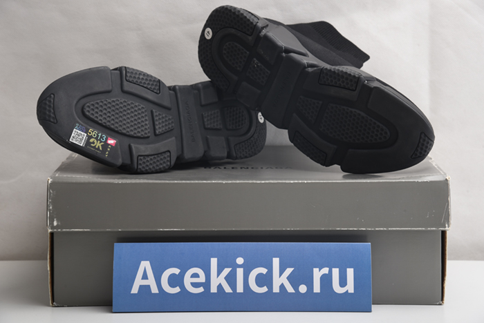 Balenciaga Speed Trainer Sneakers All Black 483502 W05G0 1000