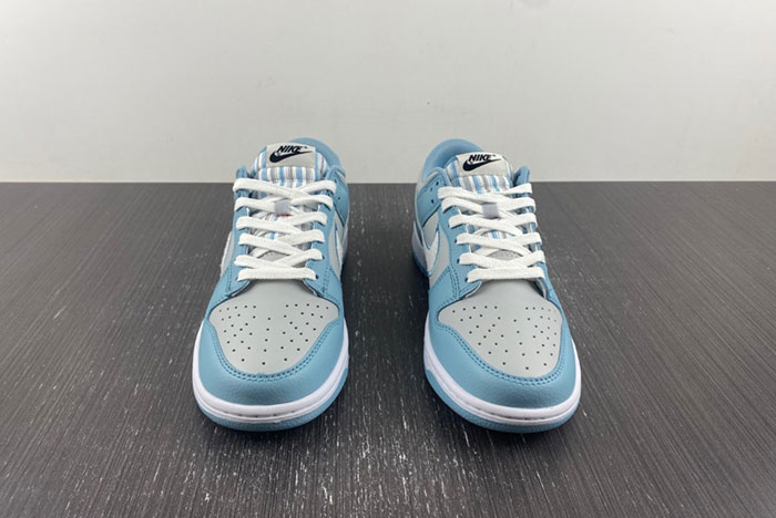 NIKE DUNK LOW RETRO Fleece Swoosh Worn Blue FB1871-011