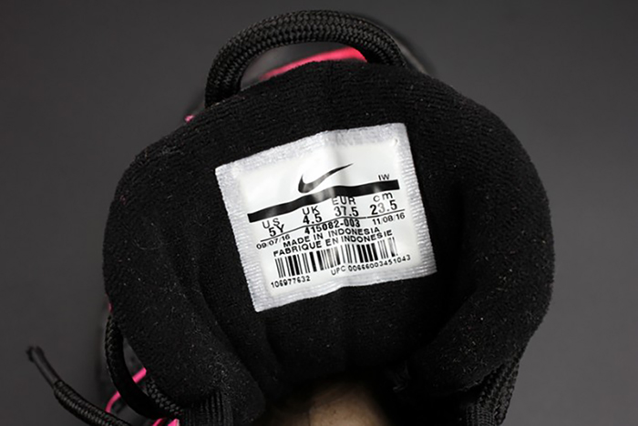 Nike Air More Uptempo GS "Hyper Pink" black/ pink womens 415082-003