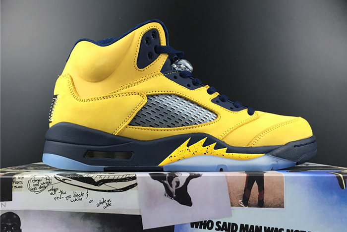 JORDAN 5 RETRO MICHIGAN (2019) - CQ9541-704