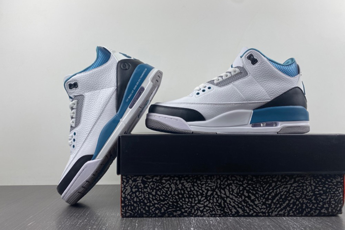 Air Jordan 3 AJ3 Lightning Blue 136064-660