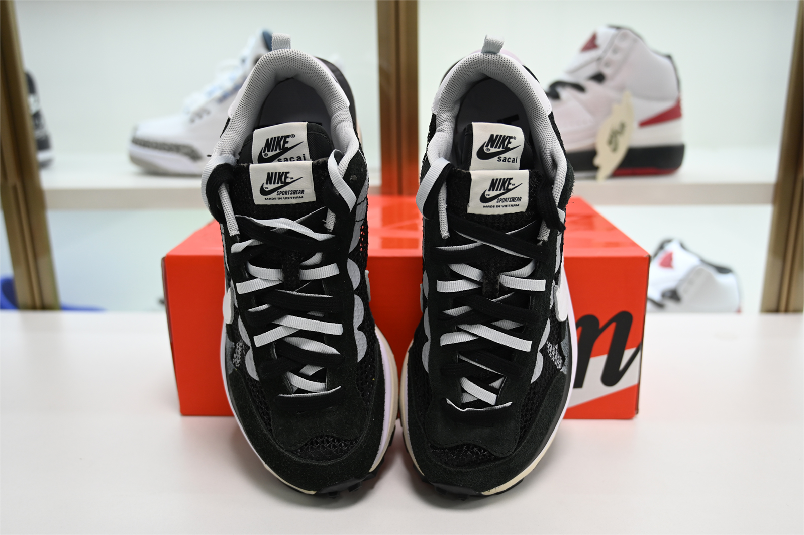 Nike Vaporwaffle sacai Black White CV1363-001