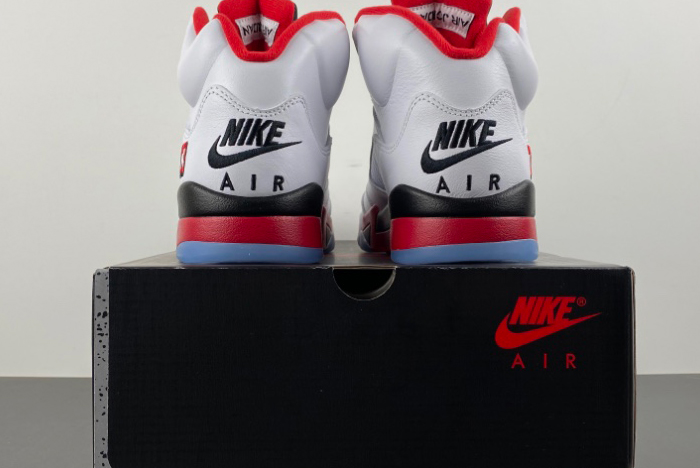 Air Jordan 5 Fire Red Black Tongue HQ7978-101