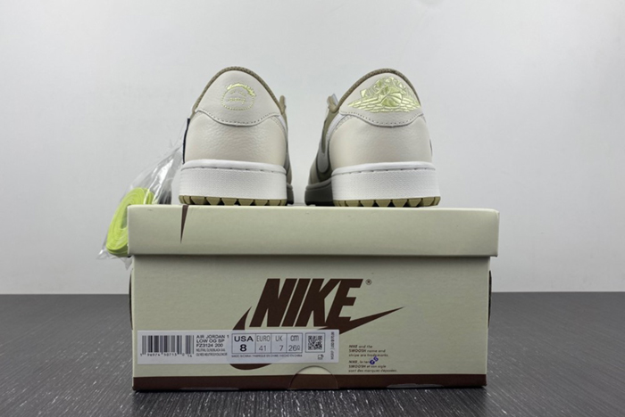 Jordan 1 Retro Low Golf Travis Scott Neutral Olive  FZ3124-200