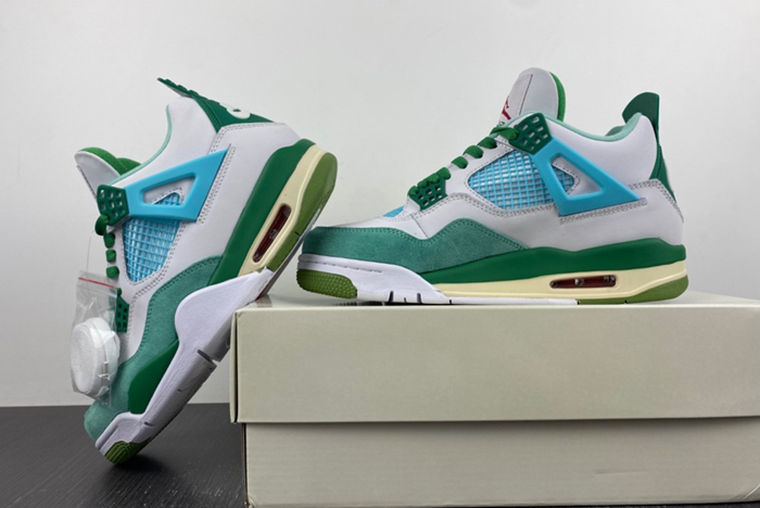 Air Jordan 4 PE SB green AJ4-KNCW