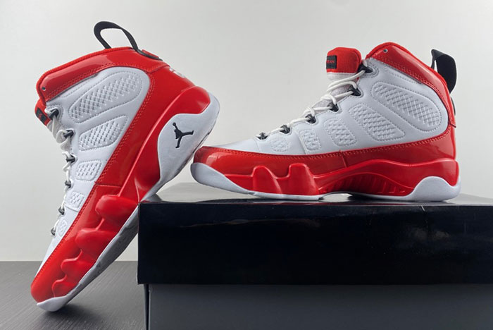 AIR Jordan 9 Retro White Gym Red 302370-160