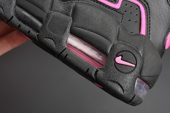 Nike Air More Uptempo GS "Hyper Pink" black/ pink womens 415082-003