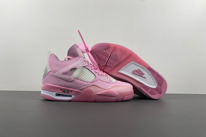 JORDAN 4 OFF WHITE PINK CV9388-105