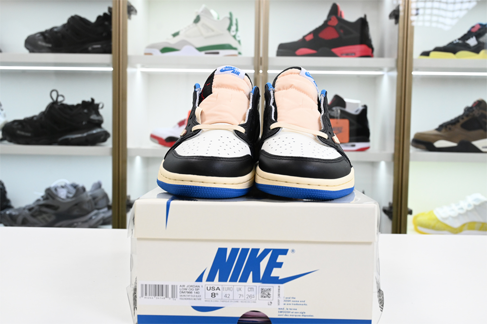 Travis Scott x Fragment x Air Jordan 1 Low DM7866-140