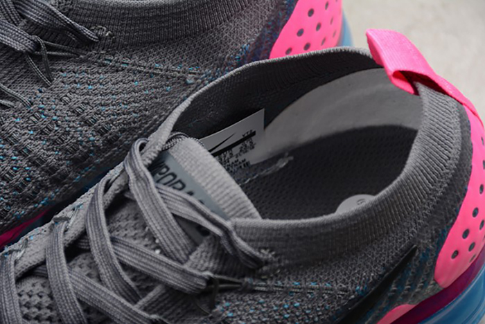 Nike Air VaporMax 2 "Gunsmoke" Orbit-Pink/ Blast-Blue womens 942843-004