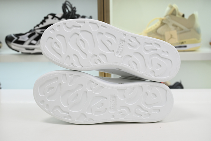 ALEXANDER MCQUEEN SOLE SNEAKERS 462214-WHGP7-9374-PURE WHITE GOLDEN LETTERS