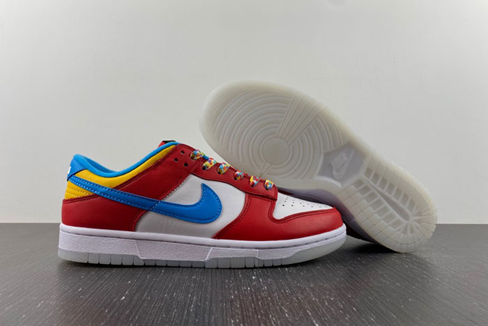 LeBron James x Nike Dunk Low “Fruity Pebbles” DH8009-600