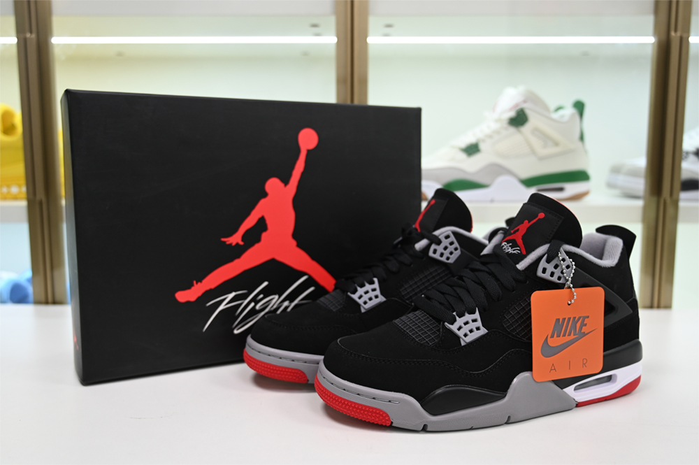 Jordan 4 Bred/ Black Cement (2019) - 308497-060