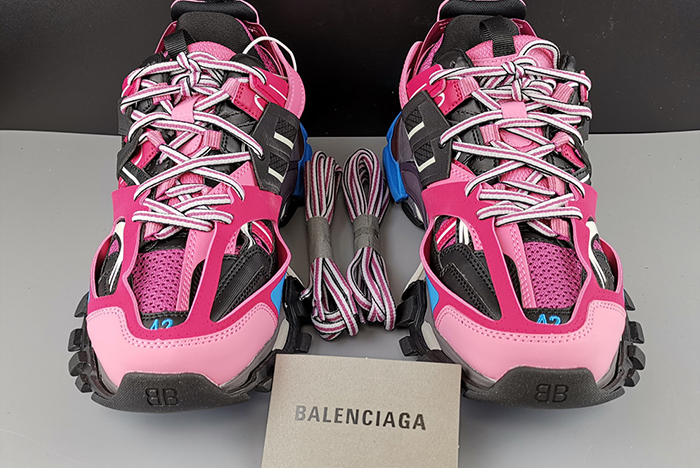 BALENCIAGA TRACK PINK BLUE 542436 W1GB8 5482