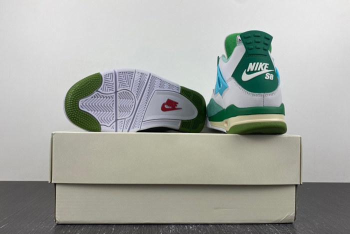 Air Jordan 4 PE SB green AJ4-KNCW