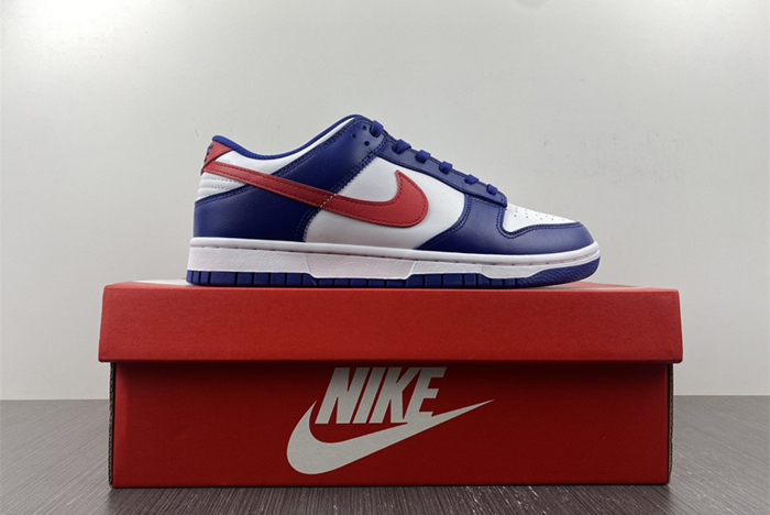 Nike Dunk Low "White and University Red " DD1503-119