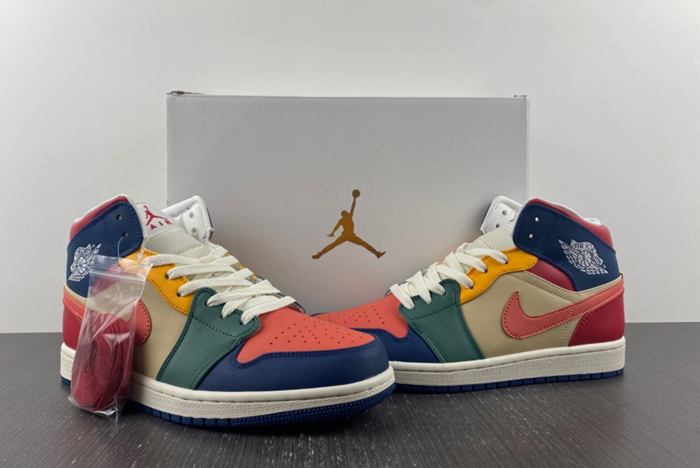 Jordan 1 Mid SE Multi Color (2022) DN3738-400