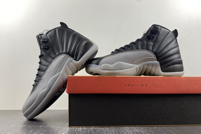 Air Jordan 12 Black Wolf Grey CT8013-019