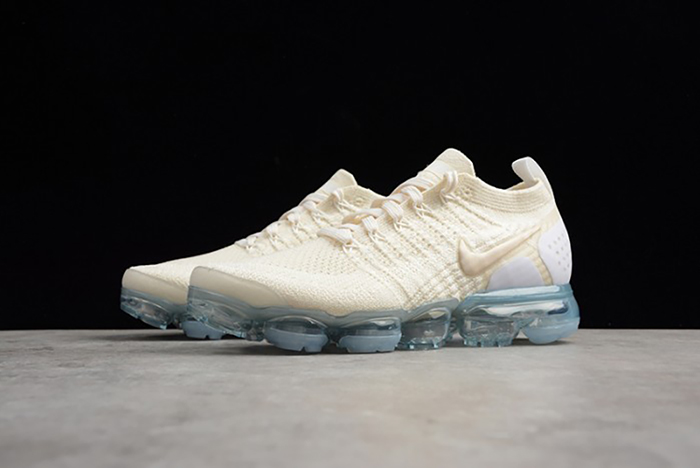 Nike Womens Air Vapormax Flyknit 2.0 Light Cream 942843-201