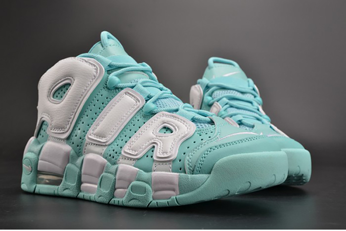 Nike Air More Uptempo GS "Island Green" womens 415082-300
